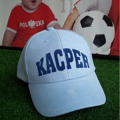 Czapka dziecięca 6P baseball z imieniem
