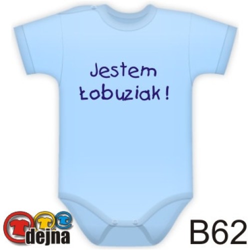 Jestem Łobuziak - body dziecięce B62