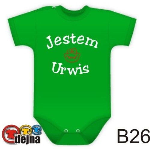 Jestem Urwis - body dziecięce B26