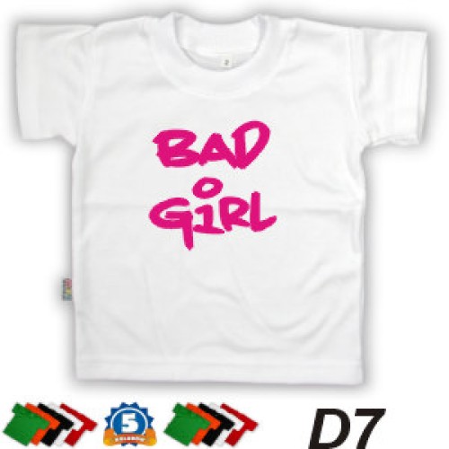 Koszulka dziecięca D7 - BAD GIRL    (D7)