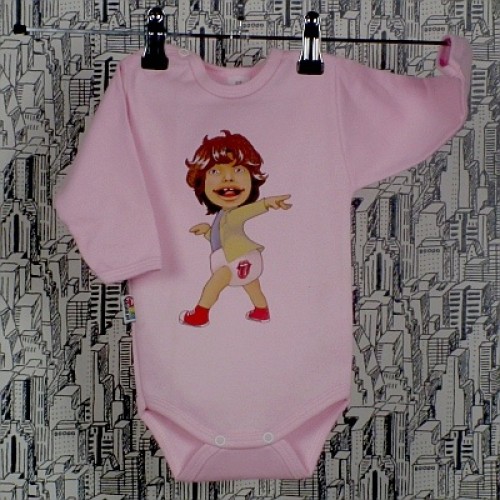 Mały Mick Jagger (body)