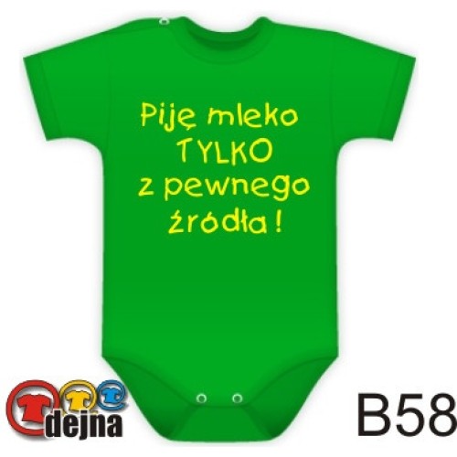 Mleko z pewnego źródła - body dziecięce B58
